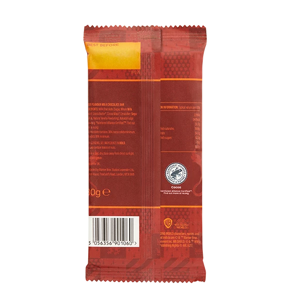 Warner Bros Gryffindor Milk Chocolate Bar Best Sellers