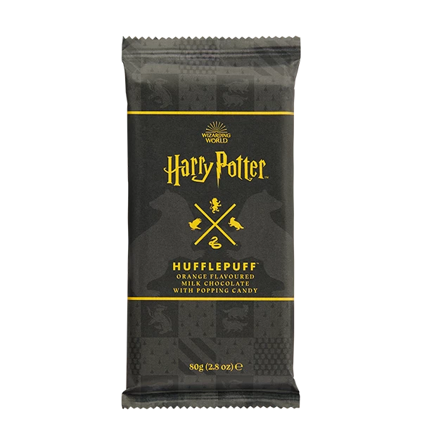 Warner Bros Hufflepuff Milk Chocolate Bar