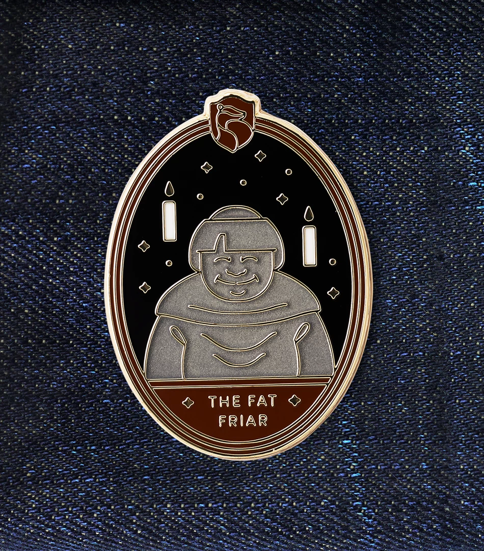 Warner Bros The Fat Friar Enamel Pin