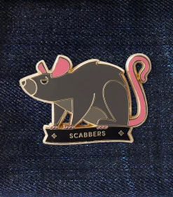 Warner Bros Scabbers Enamel Pin