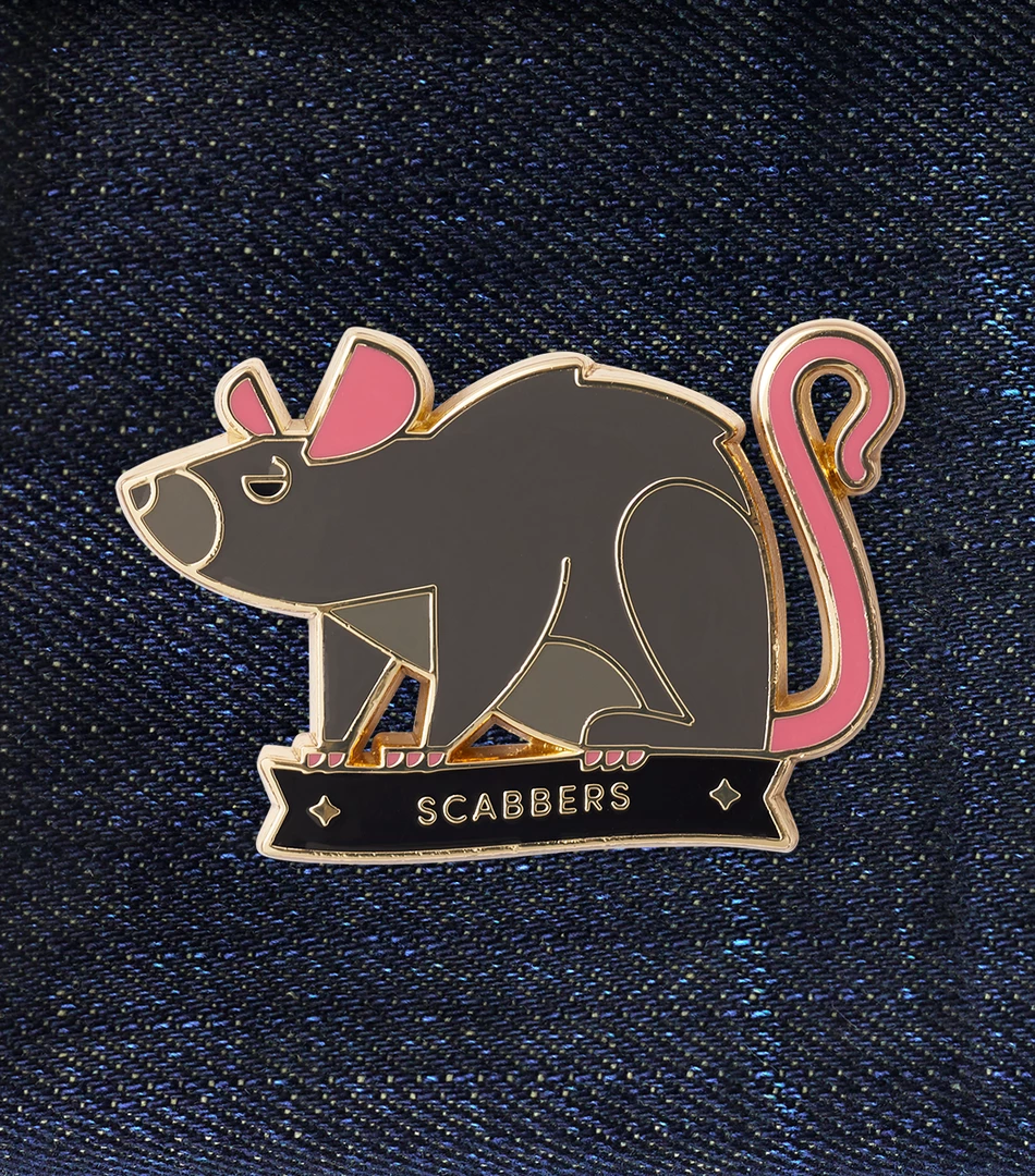 Warner Bros Scabbers Enamel Pin