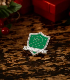 Warner Bros Slytherin House Crest Enamel Pin
