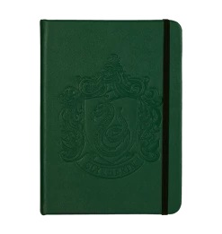 Warner Bros Best Sellers Personalised Slytherin Embossed Notebook