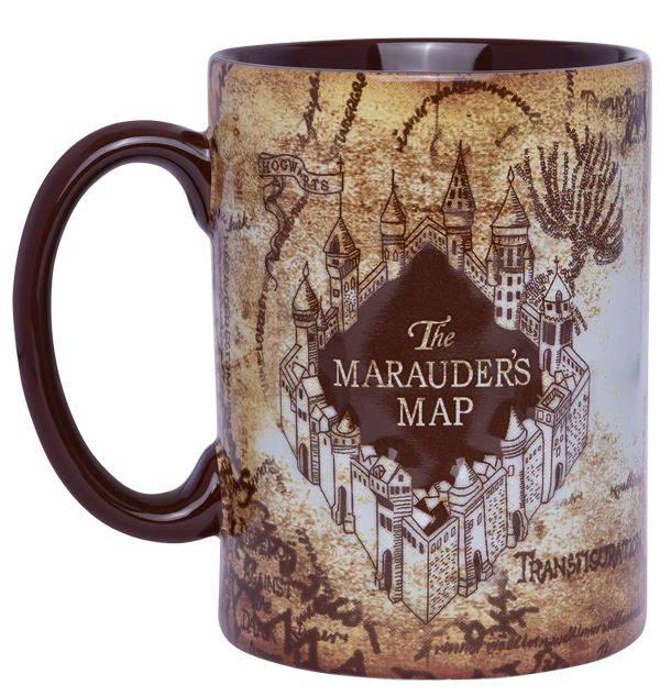 Warner Bros Marauder's Map Mug