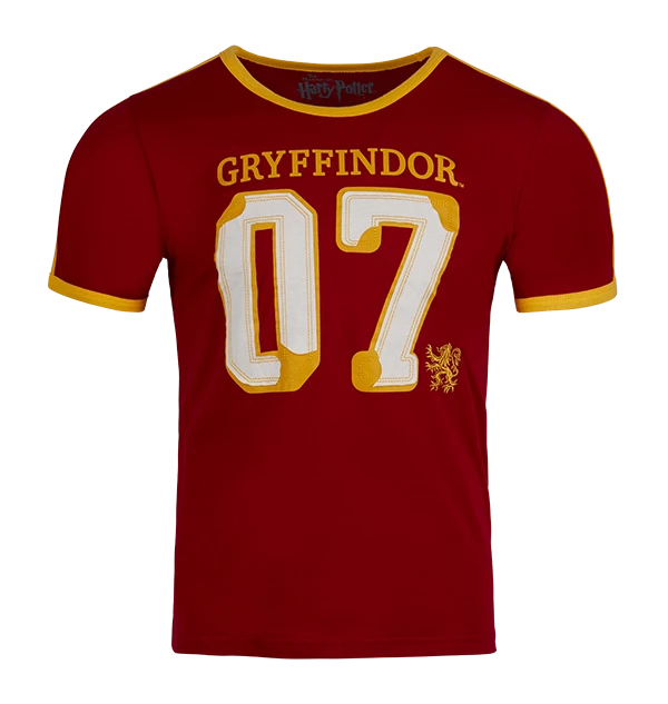 Warner Bros Best Sellers Personalised Gryffindor House Seeker T-Shirt