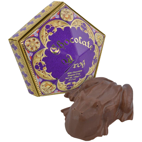 Warner Bros Best Sellers Chocolate Frog - With Authentic Film Packaging