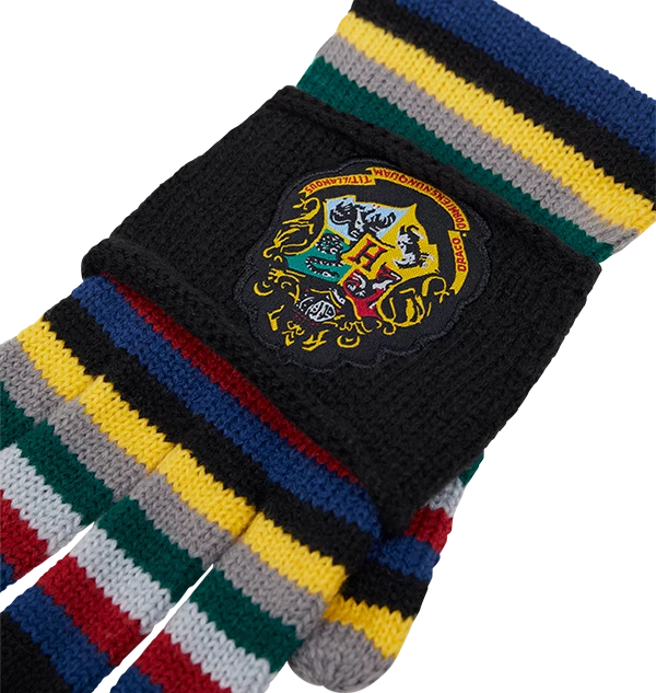 Warner Bros Hogwarts Crest Gloves