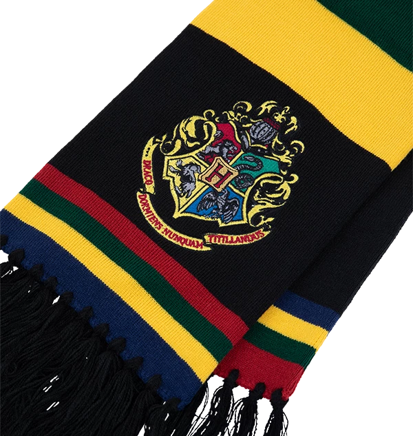 Warner Bros Embroidered Hogwarts Scarf