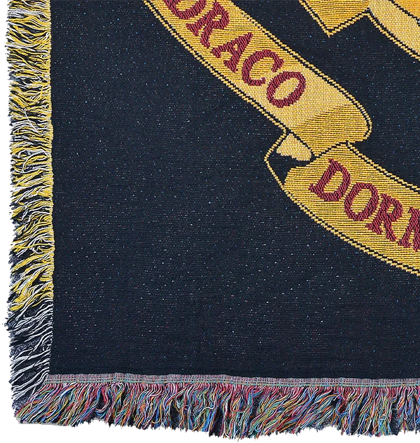 Warner Bros Hogwarts Crest Woven Throw
