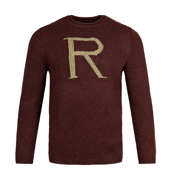 Warner Bros 'R' For Ron Weasley Knitted Jumper Best Sellers
