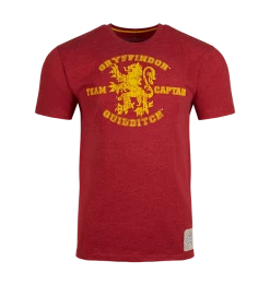 Warner Bros Gryffindor Quidditch Team Captain T-Shirt