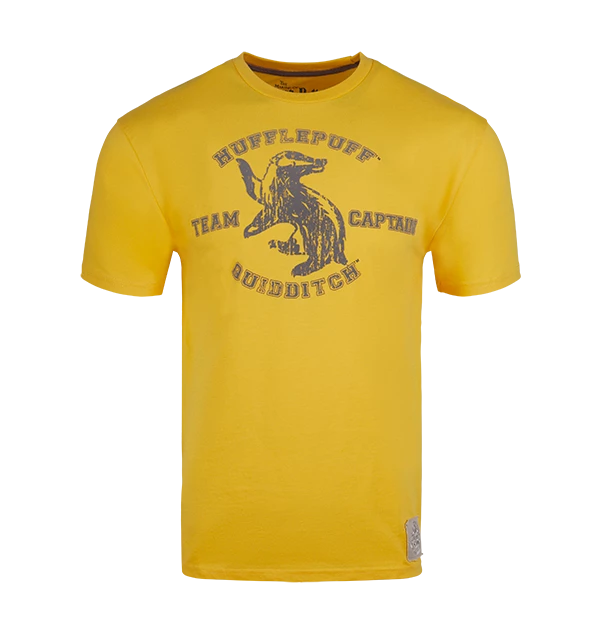 Warner Bros Best Sellers Hufflepuff Quidditch Team Captain T-Shirt