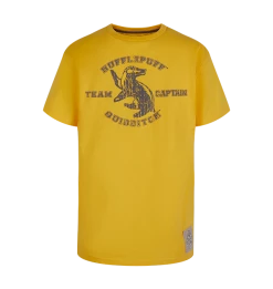 Warner Bros Kids Hufflepuff Quidditch Team Captain T-Shirt