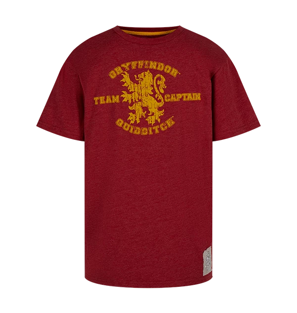 Warner Bros Best Sellers Kids Gryffindor Quidditch Team Captain T-Shirt