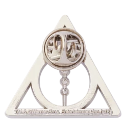 Warner Bros Best Sellers Deathly Hallows Deluxe Pin Badge