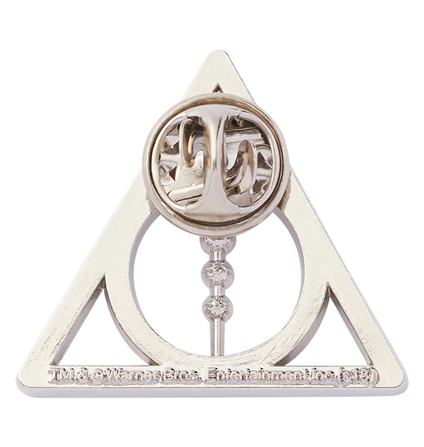 Warner Bros Best Sellers Deathly Hallows Deluxe Pin Badge