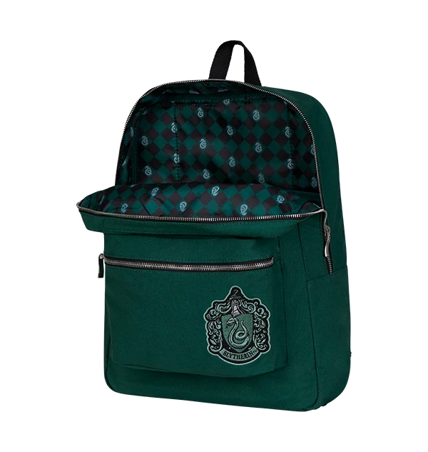 Warner Bros Slytherin Lined Backpack