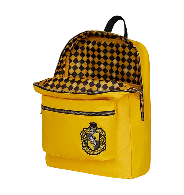 Warner Bros Best Sellers Hufflepuff Lined Backpack