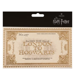 Warner Bros Hogwarts Express Souvenir Ticket
