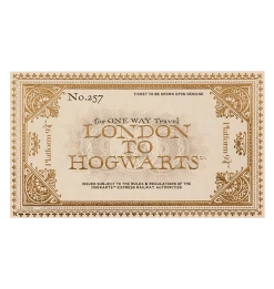 Warner Bros Hogwarts Express Souvenir Ticket