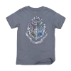 Warner Bros Kids Hogwarts Silver Crest T-Shirt