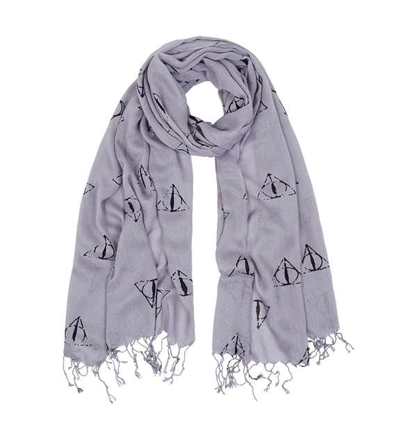 Warner Bros Deathly Hallows Scarf