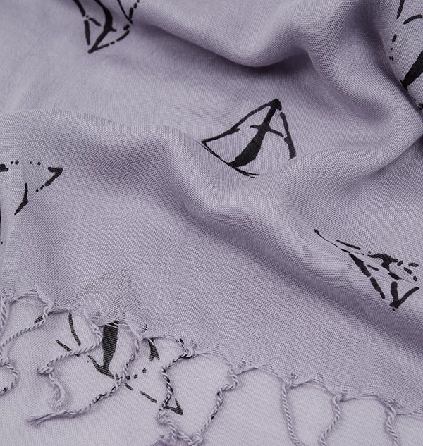 Warner Bros Deathly Hallows Scarf