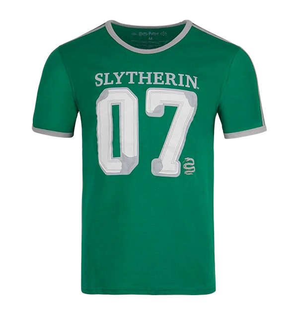 Warner Bros Personalised Slytherin House Seeker T-Shirt Best Sellers