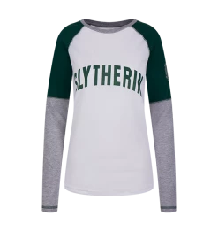 Warner Bros Slytherin Ladies Raglan Shirt