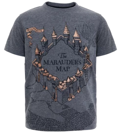 Warner Bros Kids Marauders Map T-Shirt