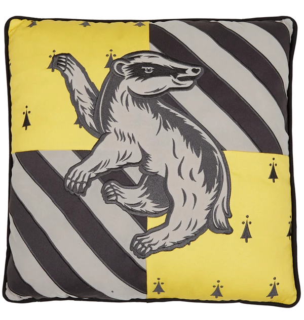 Warner Bros Hufflepuff House Cushion