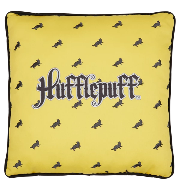 Warner Bros Hufflepuff House Cushion