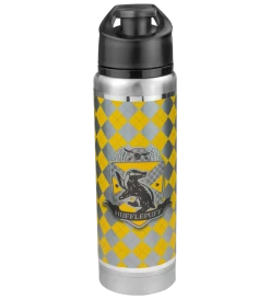 Warner Bros Hufflepuff Stainless Steel Flask