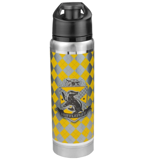 Warner Bros Hufflepuff Stainless Steel Flask