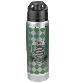 Warner Bros Homeware Slytherin Stainless Steel Flask