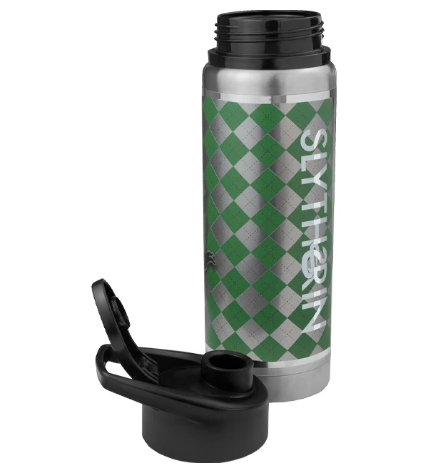Warner Bros Homeware Slytherin Stainless Steel Flask