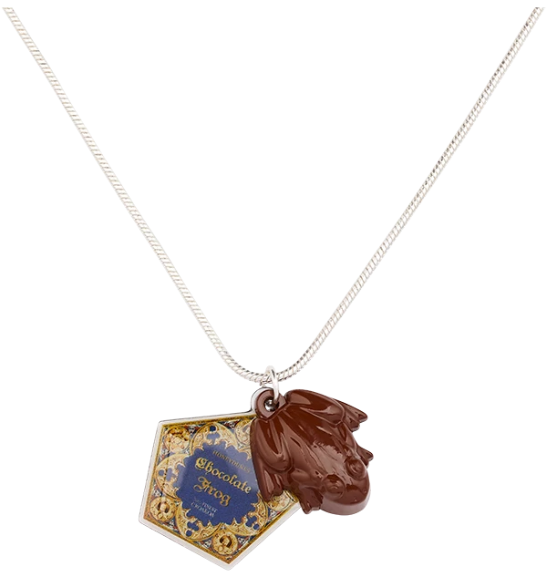 Warner Bros Chocolate Frog Charm Necklace