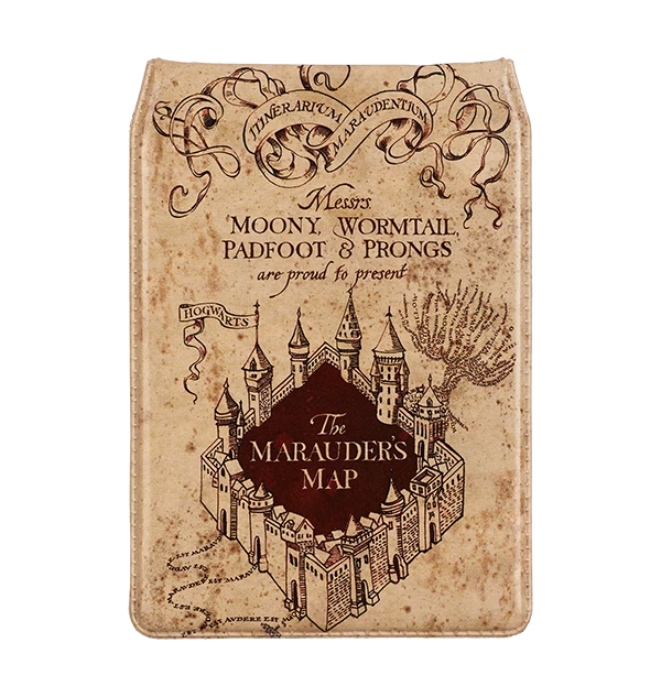 Warner Bros Best Sellers Marauders Map Travel Card Holder