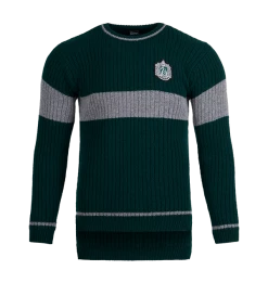 Warner Bros Best Sellers Slytherin Quidditch Knitted Adult Jumper