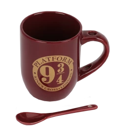 Warner Bros Platform 9 3/4 Mug & Spoon