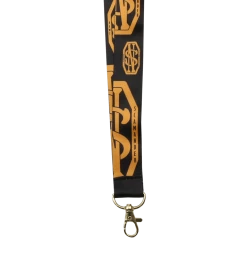 Warner Bros Best Sellers Black Newt's Initials Lanyard