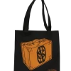 Warner Bros Best Sellers Fantastic Beasts Black Suitcase Tote Bag
