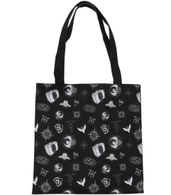 Warner Bros Best Sellers Fantastic Beasts Black Symbols Tote Bag