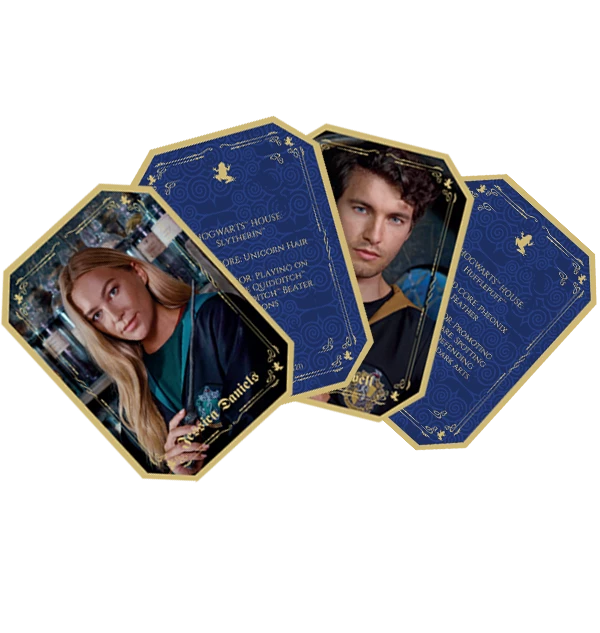 Pureprint Chocolate Frog With Personalised Wizard Card Best Sellers