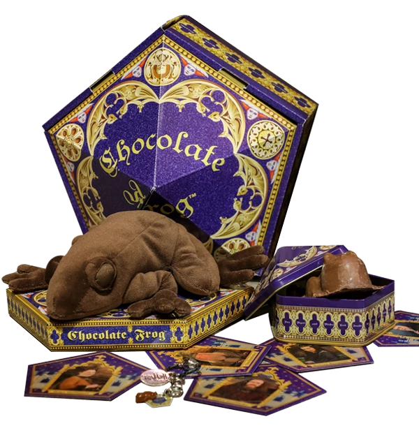 Warner Bros Chocolate Frog Gift Box Soft Toys