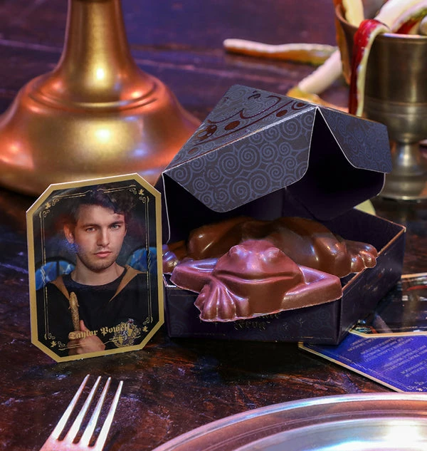 Pureprint Chocolate Frog With Personalised Wizard Card Best Sellers