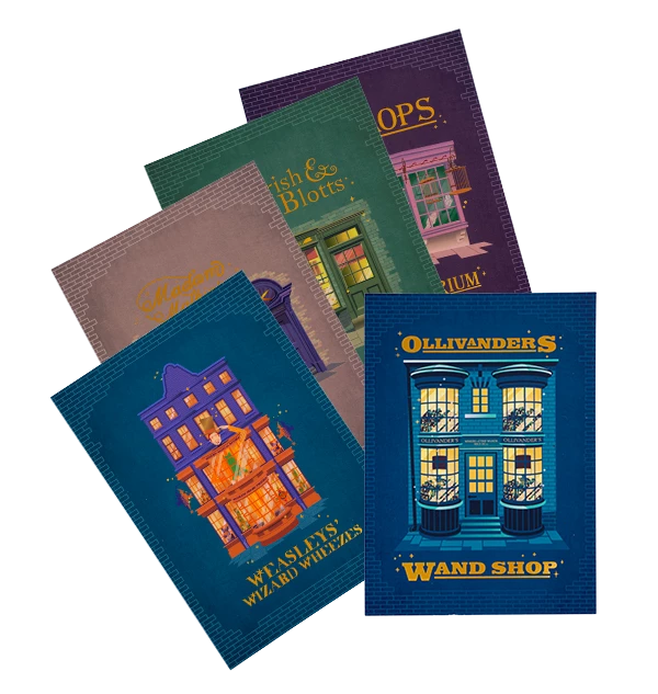 Warner Bros Diagon Alley Post Cards Best Sellers