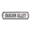 Warner Bros Diagon Alley Tin Street Sign