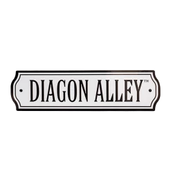 Warner Bros Diagon Alley Tin Street Sign