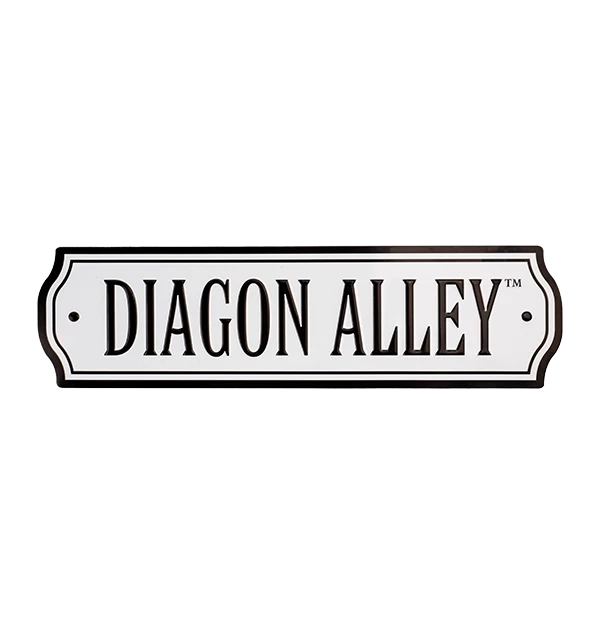Warner Bros Diagon Alley Tin Street Sign